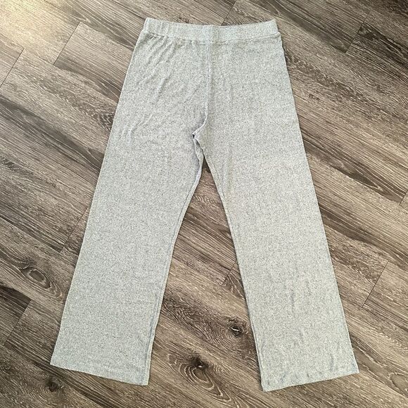 Naadam Ribbed Wide Leg Pants New - Picture 1 of 6